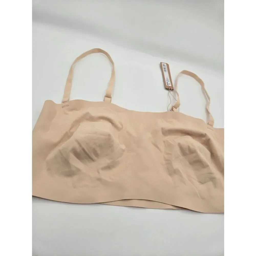 Skims Bandeau Bra Size XL Color Nude NWT - Picture 2 of 5